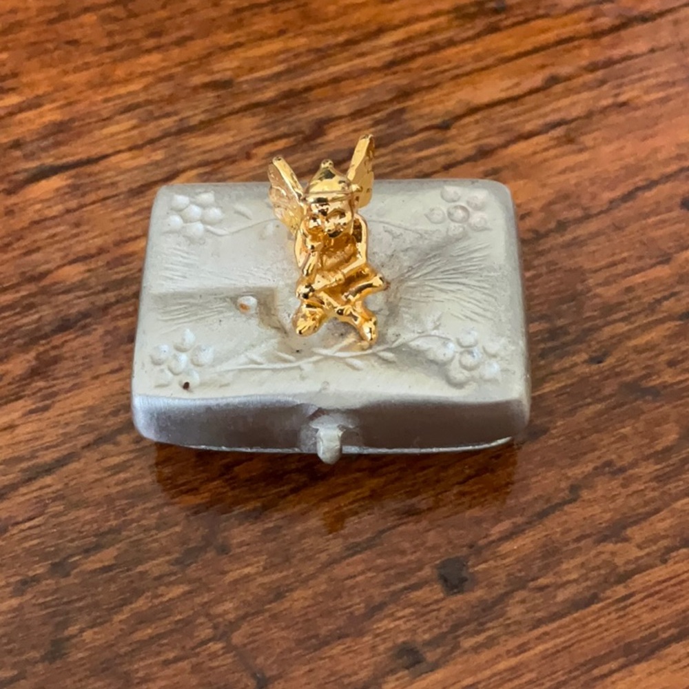 Pewter Tooth Fairy Keeper Box